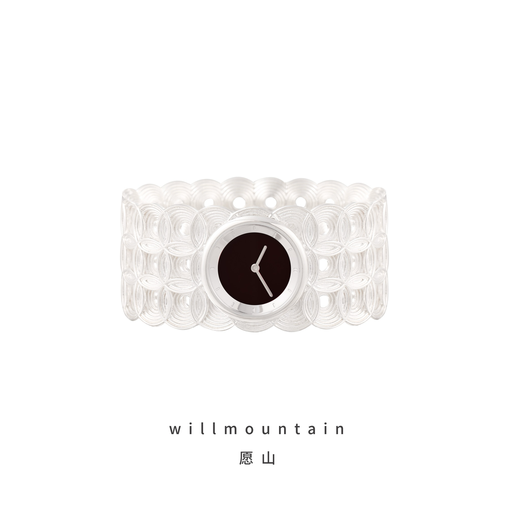 【 BaoQianFang】 Designer Copper Coin Wide Bracelet Watch