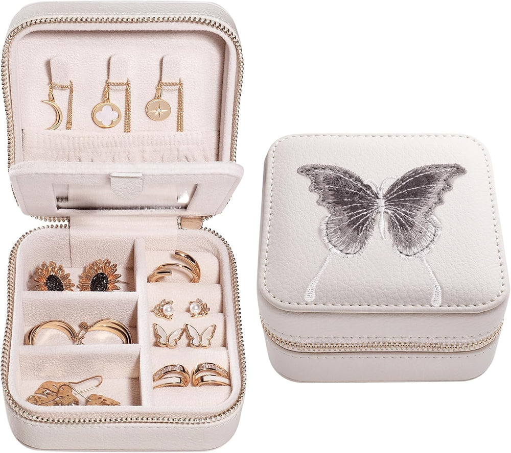 S.Leaf Ladies' Travel Jewelry Box Mini Jewelry Box