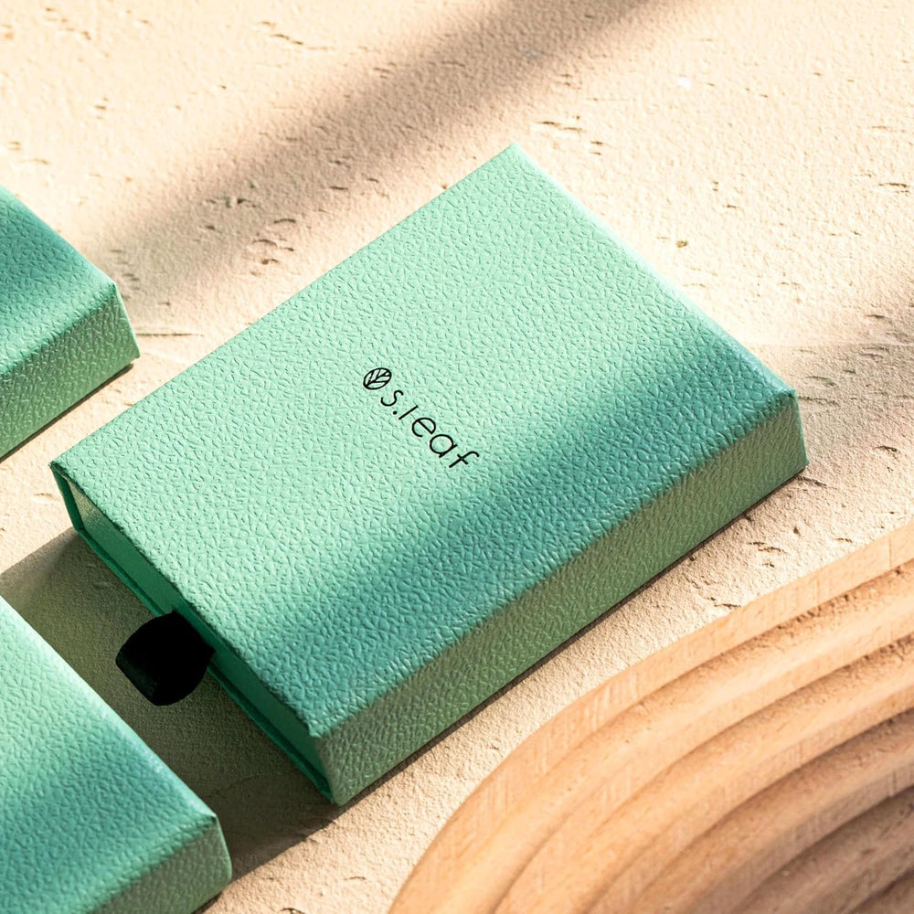 S.Leaf S925 Sterling Silver Threader Chain Earrings