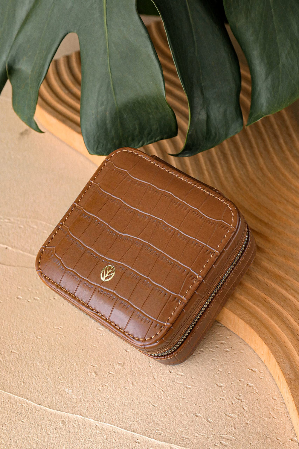 S.Leaf Travel Jewelry Organizer Boxes for Women Small Portable