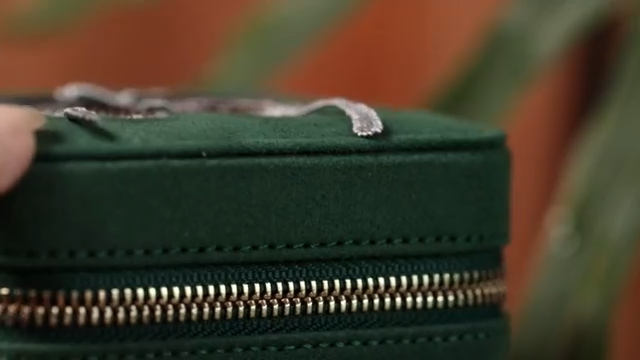 S.Leaf Ladies' Travel Jewelry Box Mini Jewelry Box