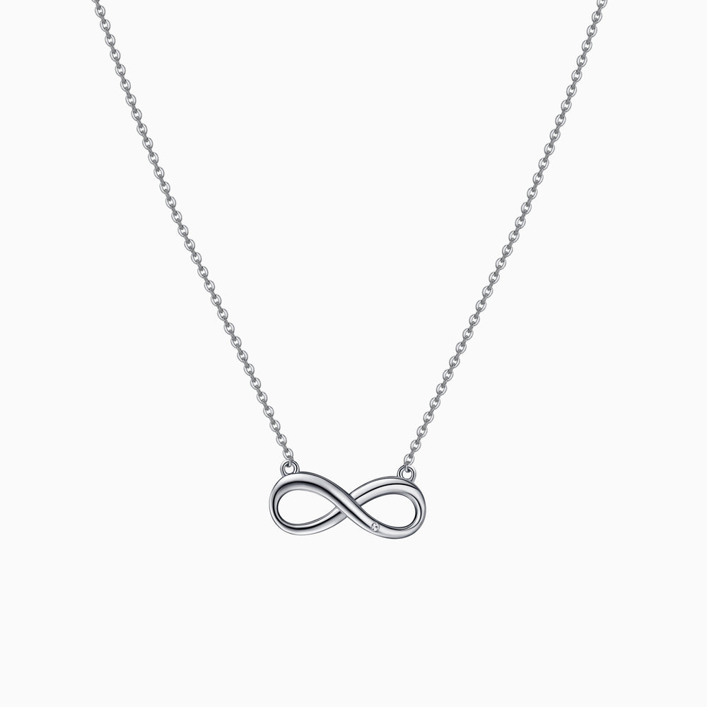Infinity Necklace sterling silver