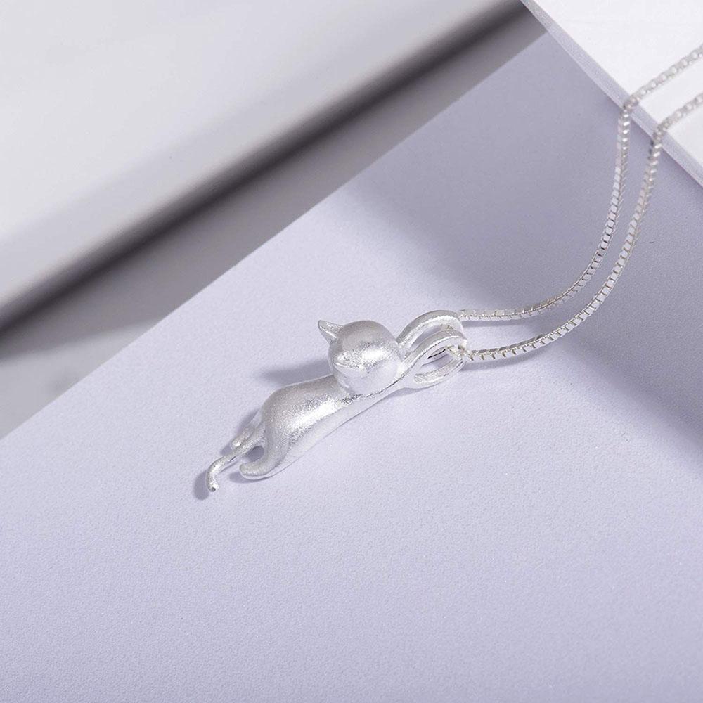 sterling silver Cat Necklaces for Women Cat Lovers