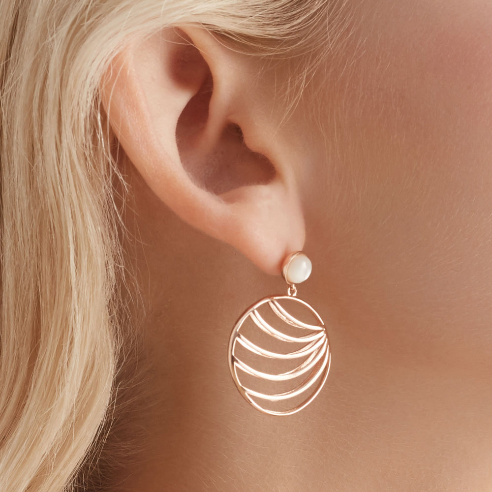 palm leaf earrings for women