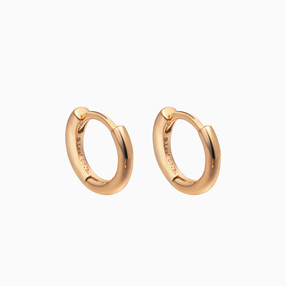 rose gold hoop earrings for women girls